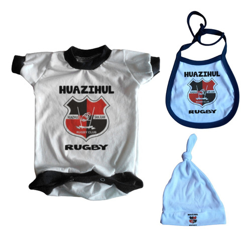 Set Bebe Body + Extras Rugby Huazihul San Juan