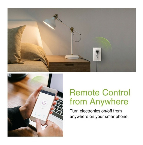 Imagen 7 de 7 de Toma Wifi Inteligente / Enchufe Inteligente Nest Mini Alexa