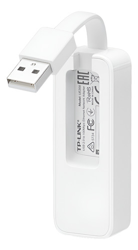 Adaptador De Red Tp Link Ue200 Usb 2.0 A Ethernet 100mbps