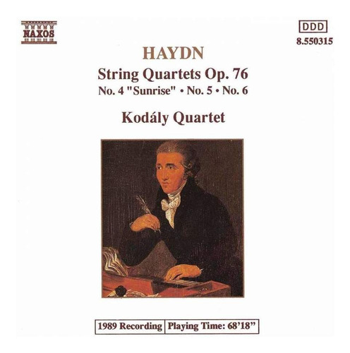 Str Qt Op 76 4-6/kodaly - Haydn (cd) - Importado