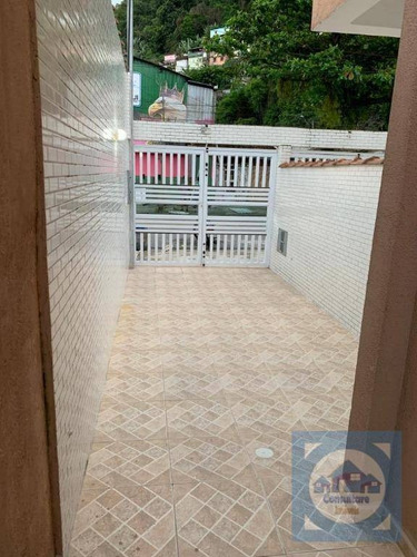 Casa Com 2 Dormitórios À Venda, 90 M² Por R$ 469.000,00 - Marapé - Santos/sp - Ca0949