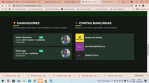 Imagem 3 de 7 de Criação De Site Para Rifas
