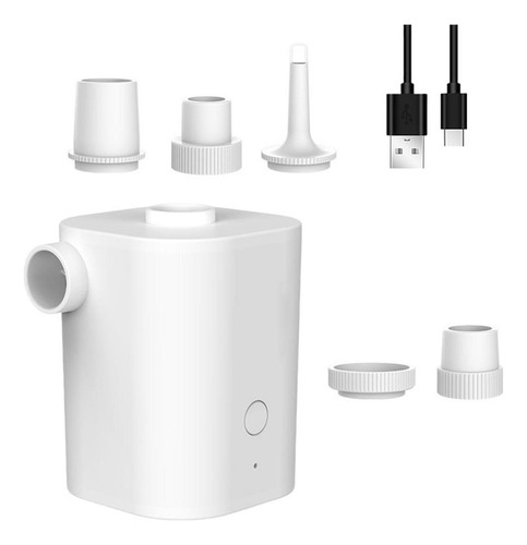Inflador Eléctrico Recargable Para Flotadores Y Colchonetas