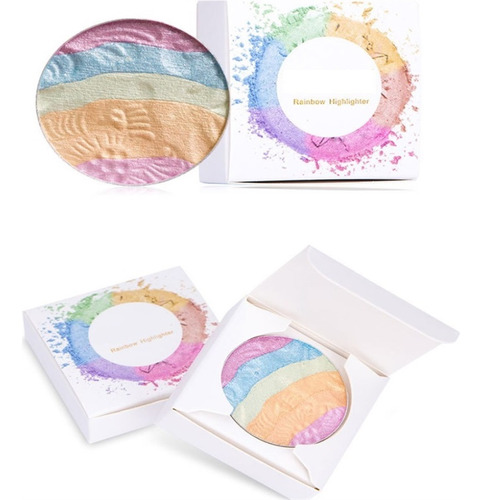 Paleta De Sombras De Ojos Rainbow Luminous Shimmering