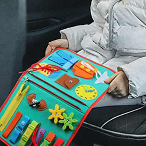 Nuevo Tablero Montessori Ocupado Aprendiendo Habilidades