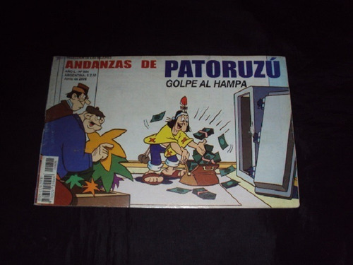 Andanzas De Patoruzu # 804: Golpe Al Hampa