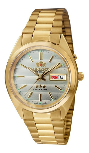 Relógio Orient Masculino Dourado Automático