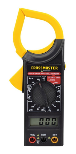 Pinza Amperimétrica Digital Crossmaster 1000 A Profesional