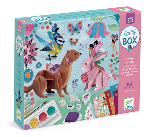 Fairy Box Caja De Actividades Creativas Hadas Djeco