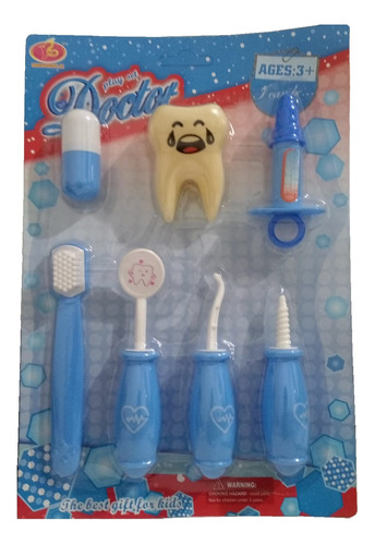 Juego Set Conjunto Dentista Play Set Doctor Sebigus