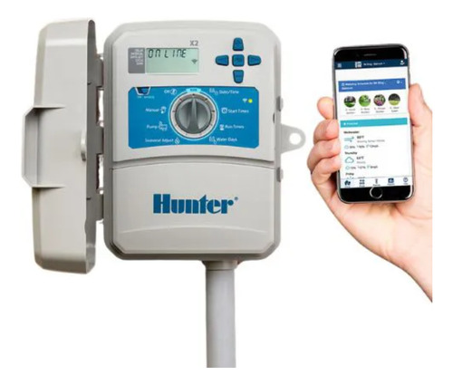 Controlador Irrigação Hunter X2-801 Externo 8 Setor 220v
