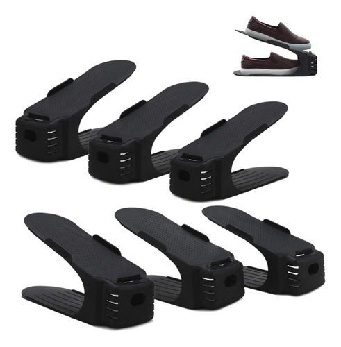 Pack De 6 Zapatero Estante Organizador De Zapatos Shoe Slotz