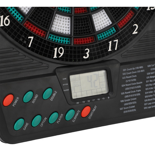 Juego De Tablero De Dardos Electrónico Con Puntuación Automá