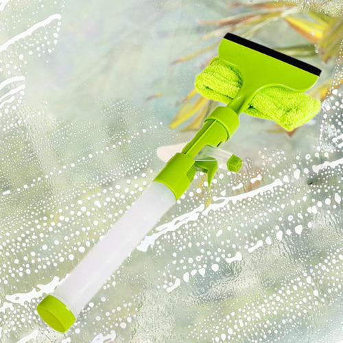 Limpiador De Ventanas Profesional Para Baño Exterior Verde