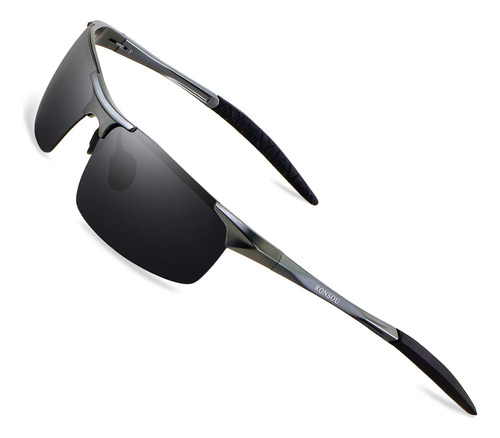 Ronsou Lentes De Sol Polarizados Para Hombre, Proteccion Uv,