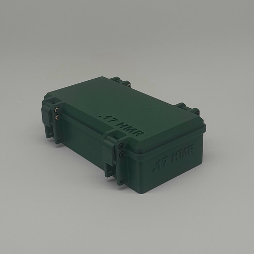 Caja Porta Balas Munición 200 Balas Cal. .17 Hmr (apilable)