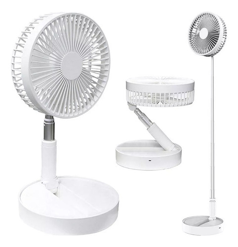 Ventilador Telescópico Extensible Y Recargable Usb