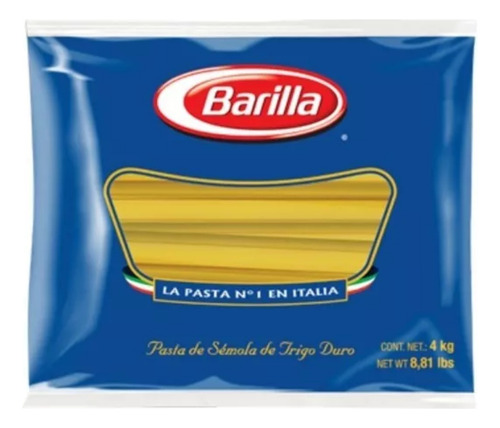 Barilla Pasta Para Fetucccine Bolsa De 4kg