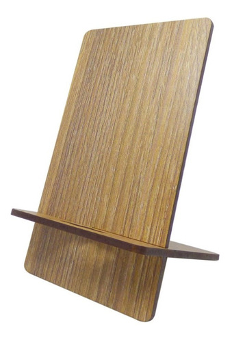 Soporte Celular En Mdf Holder Parece Madera