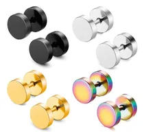 Comprar Aros Hombre - Aros Falsos Expansores - Aros Colgante Piercing - Aros Acero Quirúrgico Hombre