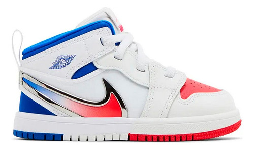 Zapatilla Nike Jordan 1 Mid Rm 100% Original I Fq1283-100