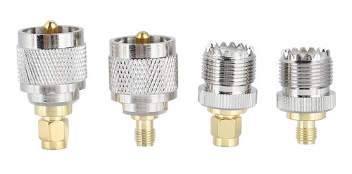 Conector Macho N A Conector Hembra UHF SO239, Adaptador RF Coaxial Para