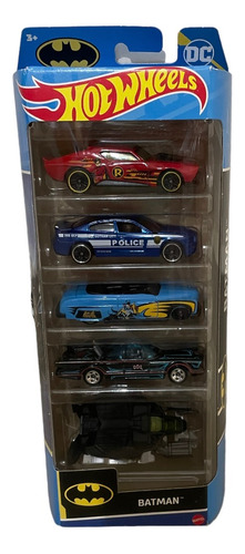 Carritos Hotwheels Set De 5 - Carros Hotwheels Paquete De 5