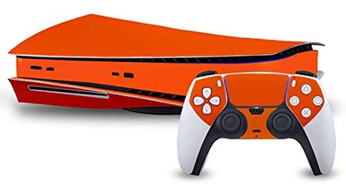 Citrus Orange Vinyl Decal Mod Kit Para La Consola Playstatio