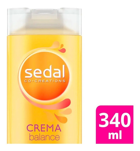 Sedal Crema Balance 340ml Protege Shampoo / Acondicionador  