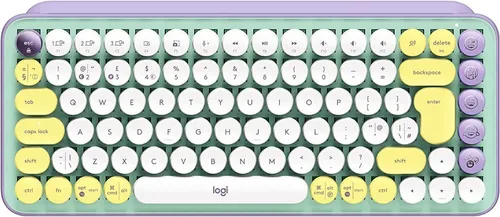 comprar Teclado Mecánico Logitech Pop Keys C\u002Femojis Daydream Usb 