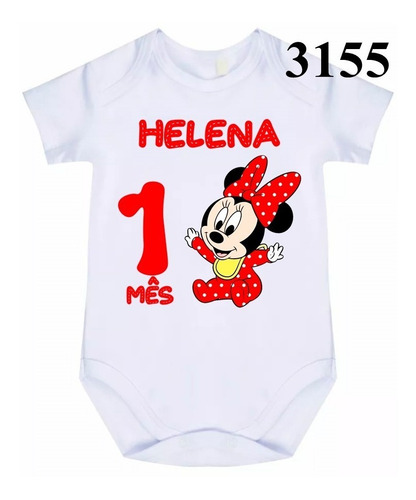 Body Bebe Personalizado Minnie Vermelha Aniversario C 3155 Mercado Livre Body Bebe Personalizado Minnie Vermelha Aniversario C 3155 Mercado Livre