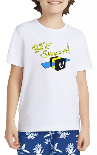 Camiseta do Roblox - Jogo Infantil - 100% algodão fio 30.1