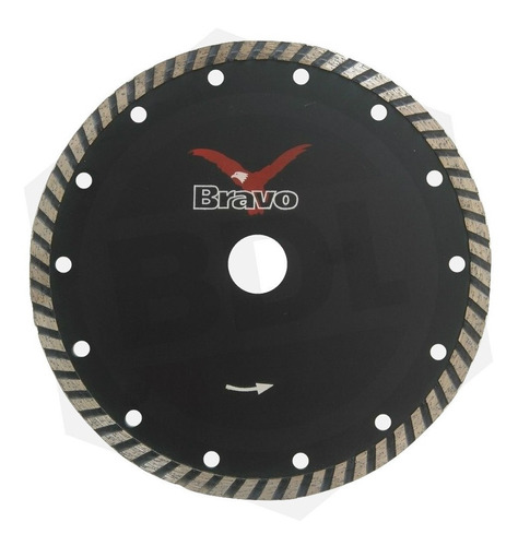 Disco Diamantado Bravo Aliafor 7 180mm Turbo Bguemes