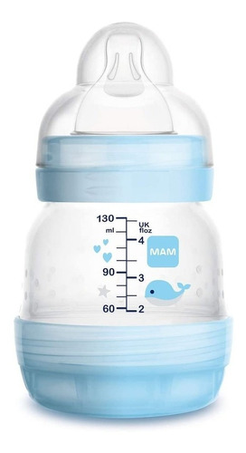 Mamadeira Mam Easy Start Cor Azul 130ml