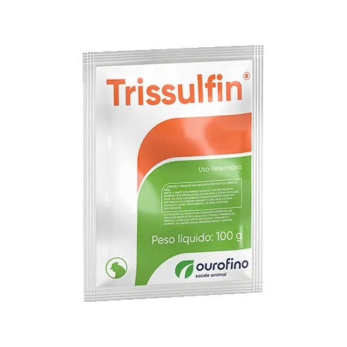 Trissulfin Sachê Tratamento Infecções 100 Gramas Ourofino