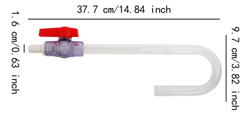 Aquário Enchimentos De Água De Água Refilador 16mm Claro