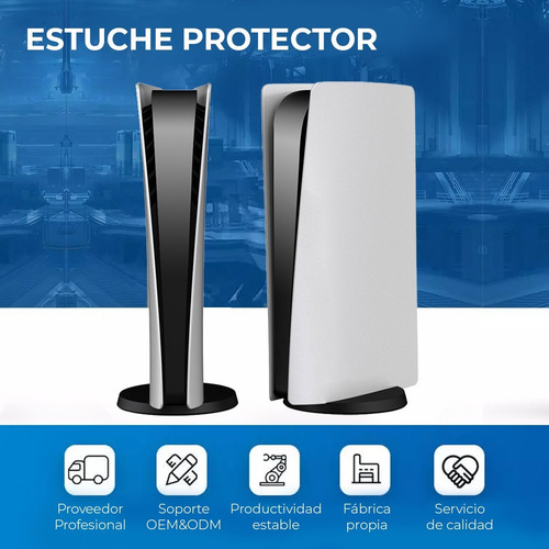 Cubierta Skin Para Consola Ps5 Digital Protector Tapa Dura