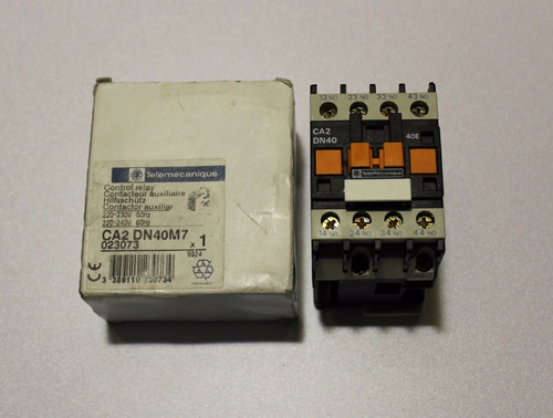 Contactor Auxiliar Ca2dn40m7  Telemecanique Bobina 220v 4no