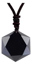 Comprar Obsidiana, Collar De Obsidiana Negra, Colgante De Cristal De