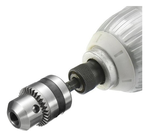 Adaptador De Portabrocas: 3/8 Con 1/4 Hexagonal Para Destorn