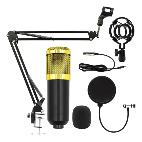 Elimavi Microfono Usb, Plug & Play Pc Podcast Condensador Ca