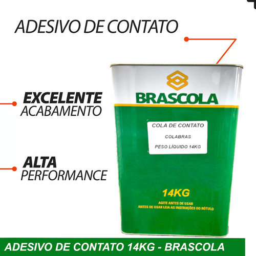 Cola De Contato 14kg Madeira E Para Grama Sintética galão Cor Amarelo
