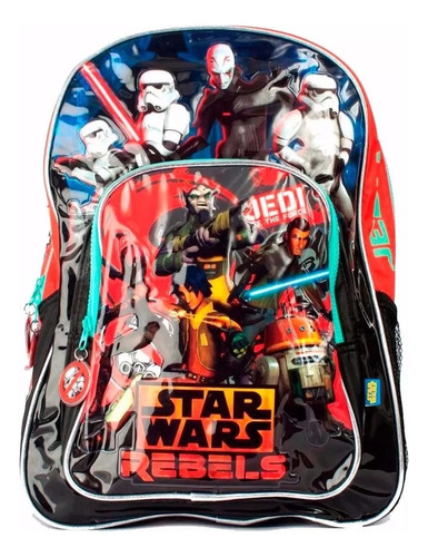 Mochila Espalda Star Wars 40cm 16 Pulgadas Original Wabro