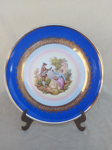 Prato Em Porcelana Luiz Xv (Usado)