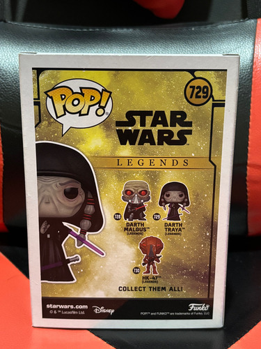 Star Wars Funko Pop Darth Traya (legends) #729 (Usado)