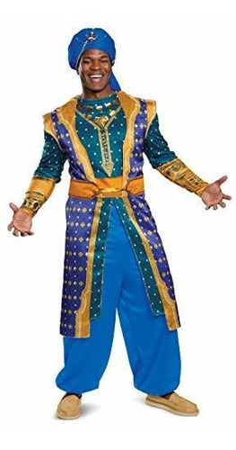 Disfraz Talla X Large (42|46) Para Hombre De Genio Aladdin