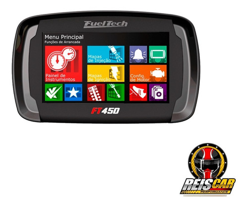 Imagem 2 de 3 de Fueltech Ft450 Com Chicote 3 Metros