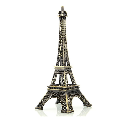 Miniatura  De Bronze  Torre Eifel Em 25 Centimetros