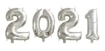 Comprar Globos Metalicos Numero Gigantes 32 Pulgadas Año Nuevo 2021