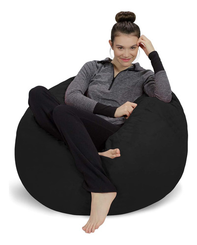 Felpa Ultra Soft Bean Bag Silla Silla Viscoelástica Be...
